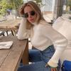 2024 Women's Hot-Selling High-Neck Irregular Hem Slim-Fit Sweater