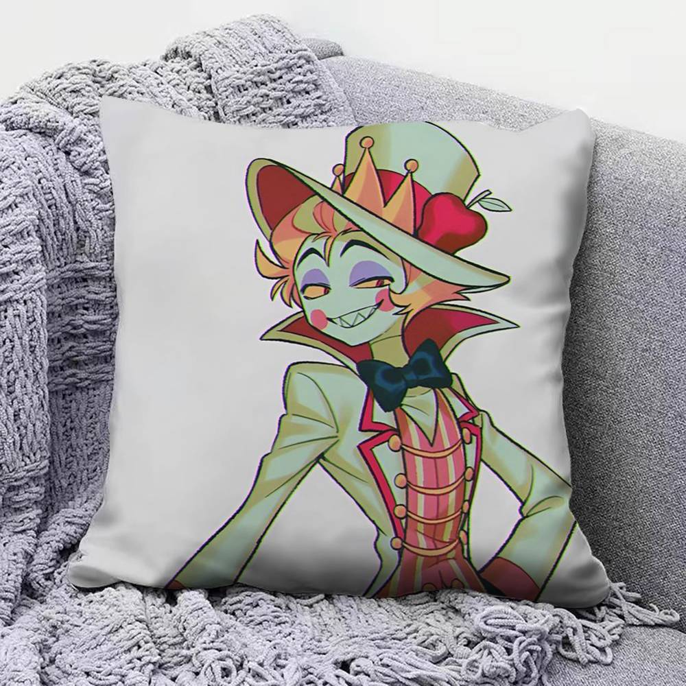 Hazbin HHotel Lucifer MMagne Pillow Covers Home Sofa Cushion Covers and Aecorative Custom