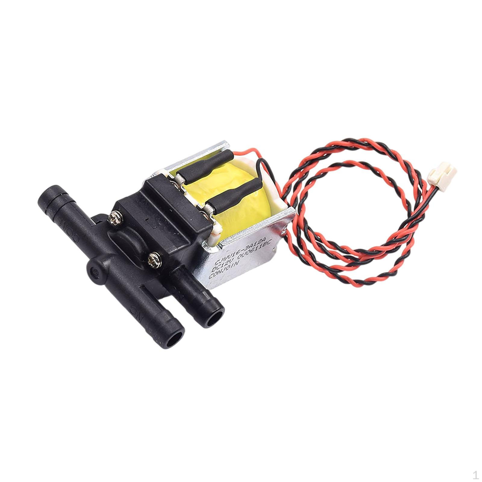 

2 Position 3 Way Mini Solenoid Valve Water Fitting Control Switch DC 12V for Floor Carpet