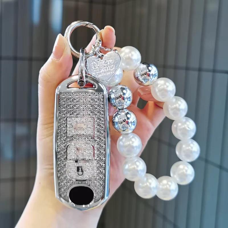 Suitable For Mazda 3 Keycase Cx4 Cx5 Atenza Cx30 Cx50 Cx8 Cx90 Keycover Key Shell Keychain Car Accessories