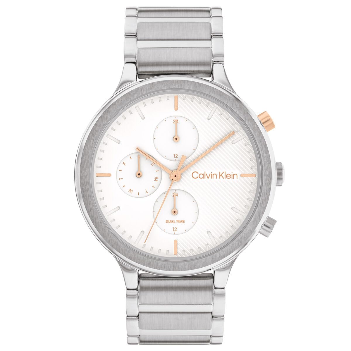 

Calvin Klein Energize Watch 25200238 Silver (Officially Imported) Men s