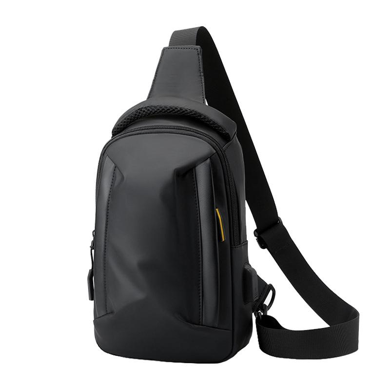 Fashionable Men's Chest Bag, Multi-functional Single-shoulder Bag for Commuting, Casual Women's Crossbody Bag, Trendy Travel Chest Backpack