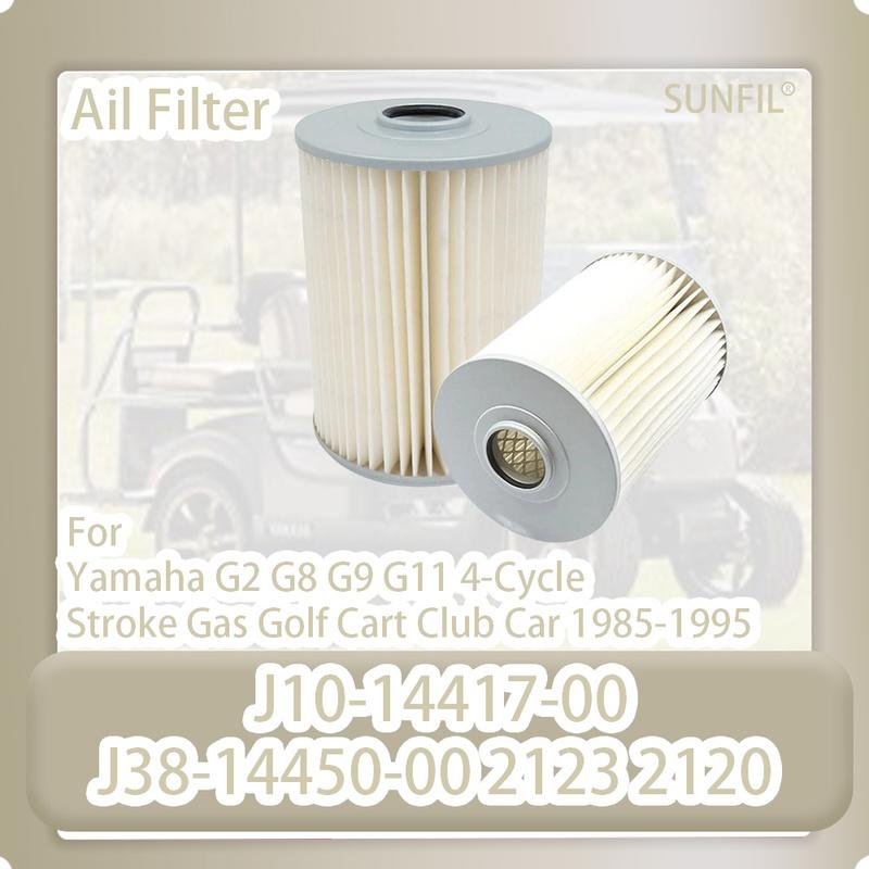 J10-14417-00 J38-14450-00 2123 2120 Air Filter For Yamaha G2 G8 G9 G11 4-Cycle Stroke Gas Golf Cart Club Car 1985-1995