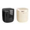MultiFunctional Cream Colored Mini Waste Bin For Trash Disposal And Storage Use In Mini Dorm And Office Area