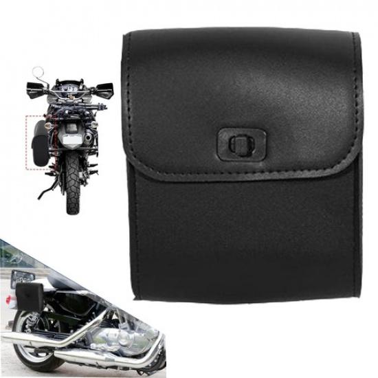 Motorcycle Handlebar Fork Tool Bag Pouch Storage Luggage SaddleBag Universal 1pc