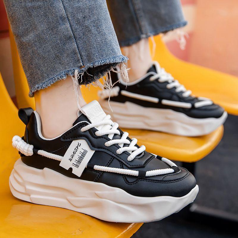 Nové jaro 2024 Stovky párování Pop Boty Pánské tenisky se silnou podrážkou Běžné boty Pánské boty Módní trendy Boty