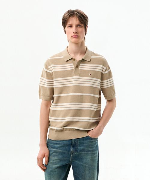 TOMMY HILFIGER Cotton Blend Polo Shirt (T12G1Kpn260Mt20Bj)