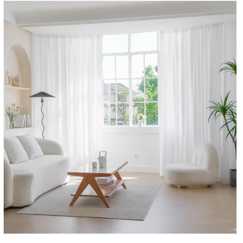 Tencel Velvet Semi-Blackout Gauze Curtain