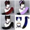 Cat Cosplay Costume Cat Ears Tail Choker Halloween Party Cat Ears Headband Tail