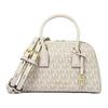 Ashton Classic Monogram Faux Leather Crossbody Tote Women Bags White 32S5G9QC0V-132