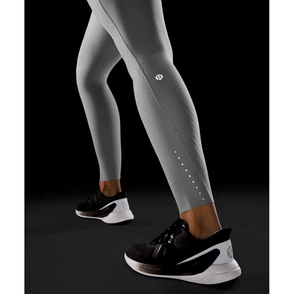 Lululemon Senseknit Running High Rise Tight 28  Rhino Grey