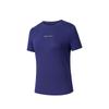 Champion Outdoor Series Short Sleeve Knitted T-Shirt Women Tops Starry-Purple 162610101-7