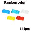 MOC Transparent Bulk Bricks 1x1 2x4 1x4 Clear Building Block Wall Panels and Baseplates