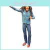 18cm PVC Bob Marley Sänger Figur Sammlerstück Spielzeug Mikrofon haltendes Modell Puppe