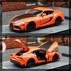 1/32 Fast-Furious 9 Toyota GR Supra Racing Car Toy for Children  Diecast Miniature Model Pull Back Collection Gift for Boy Kid