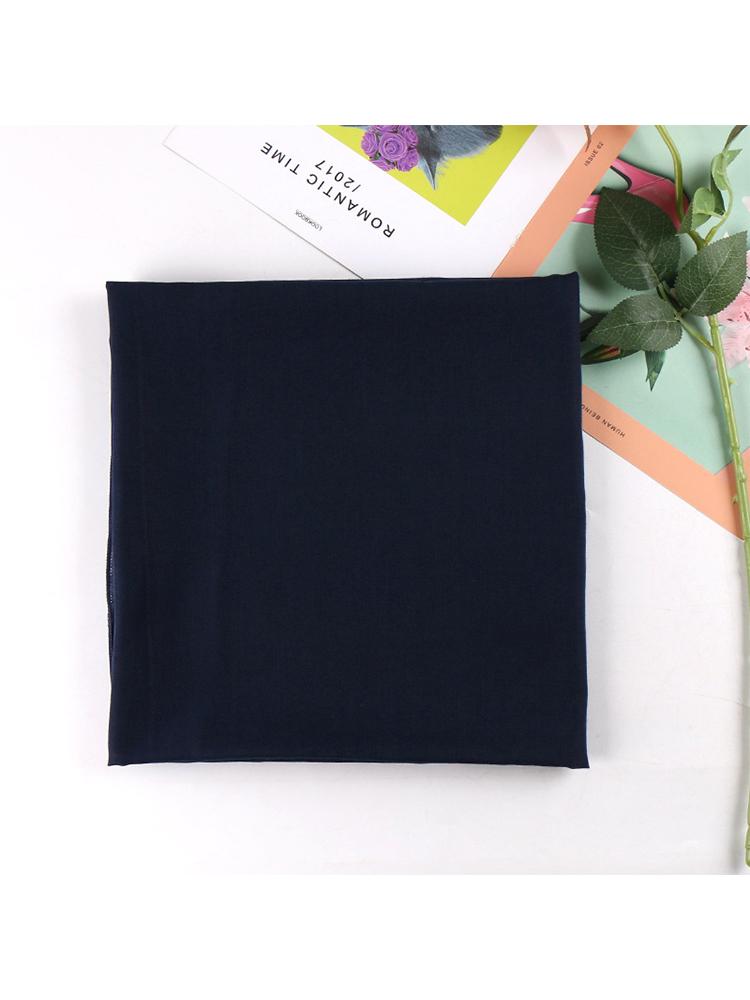 Newest Instant Cotton Hijab Scarf With Zipper Solid Color Woman Muslim Ready To Wear Hijab Islamic Turban Summer Headscarf Shawl