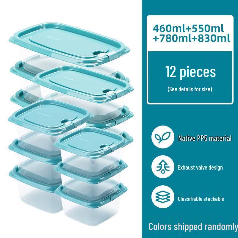 Portable Food Storage Container Set