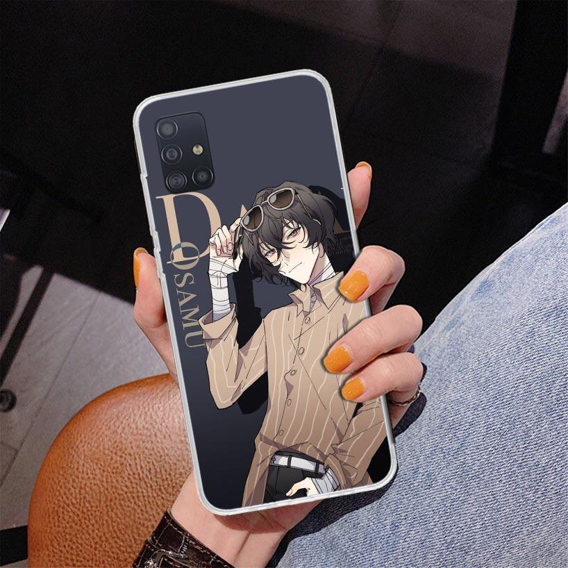 Bungo Stray Dogs Dazai Phone Case For Samsung Galaxy A52 A32 A22 A12 A51 A31 A50S A30S A20S A10S Note 20 Ultra 10 Plus S10 A72 A