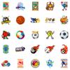 50 Novos Produtos de Bolas Mistas, Beisebol, Futebol Americano, Basquete, Bilhar, Adesivos Decorativos