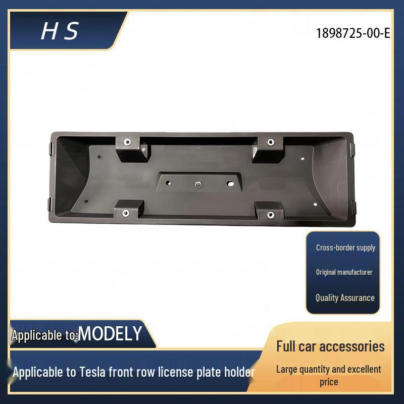 Tesla Model Y EU Spec Front License Plate Holder 1898725-00-E Handisi
