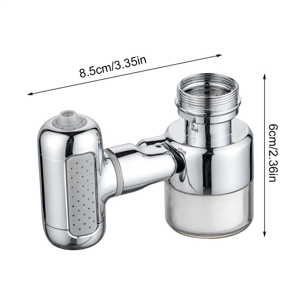 Faucet Water Filter Adjustable Quick Installation Sink Faucet Water Purifier for Home Kitchen Bathroom Laundry Apartment