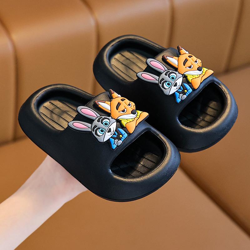 New Spring Kids' EVA Slippers: Stylish Bath & Home Wear for Boys & Girls