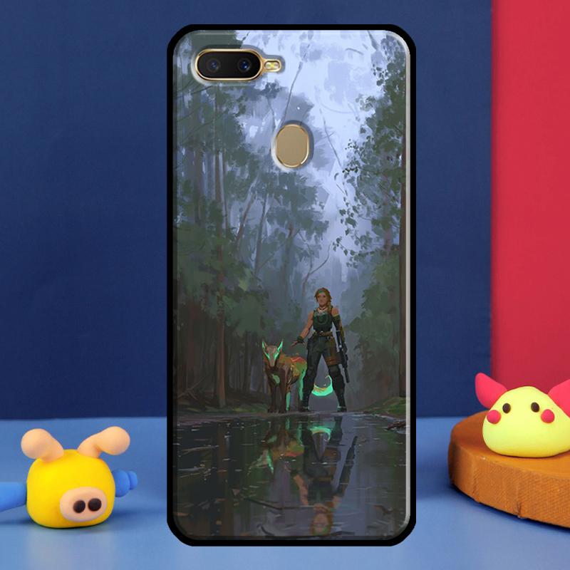 V-Valorant Hülle Für Oppo A91 A5 A9 A16 A76 A96 A58 A78 A98 A52 A72 A74 A94 A54 S A57 A77 A15 A17 Cover