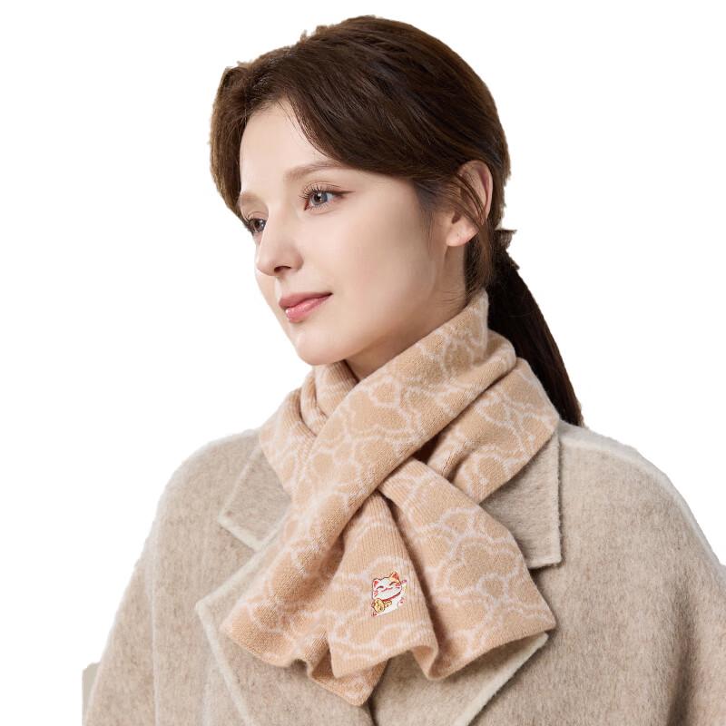 

JIUMU Women s Pure Wool Winter Scarf