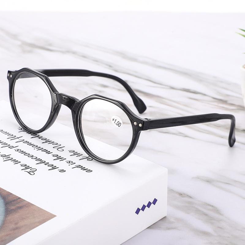 Round Reading Glasses Men Women Popular Small Frame High-Definition Presbyopia Eyeglasses For The Elder  Diopter +1.0 To + 4.0