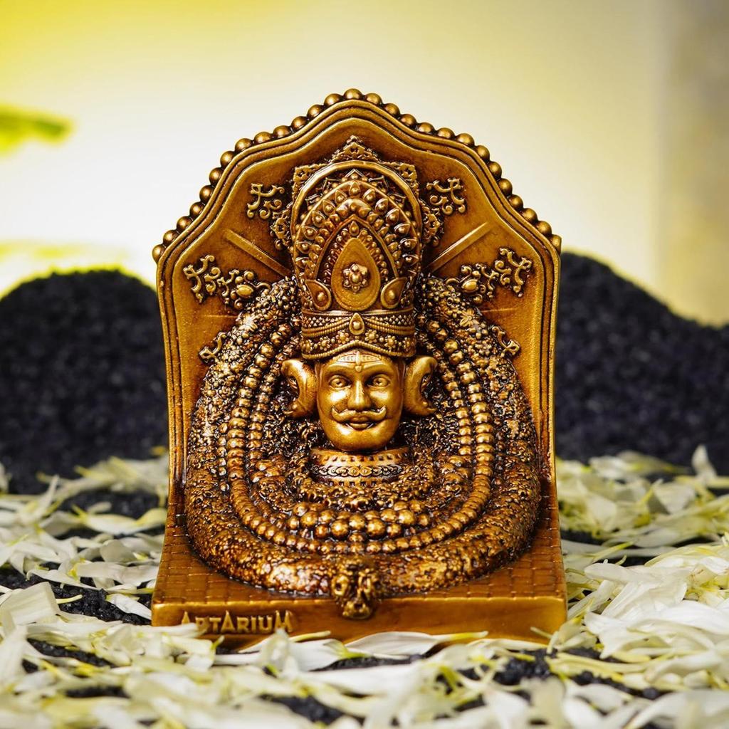 Khatu Shyam Idol Khatu Shyam Murti Shree Khatu Shyam Ji for Car Dashboard and Home Decor Decoration for Positive Energy