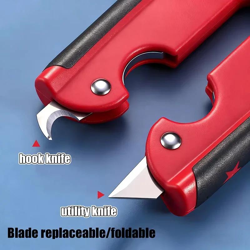 18 In 1 Electrician Crimper Pliers Multipurpose Wire Stripper Professional Double-Blade Hand-held Disassembly Tools for Wiring