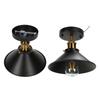E27 Ceiling Light Industrial Black Wrought Iron Ceiling Lamp for Farm Kitchen Corridor 85?240V