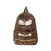 Hello Kitty Cartoon Nylon Backpack With Splicing And Contrast Stitching For Daily Commuting