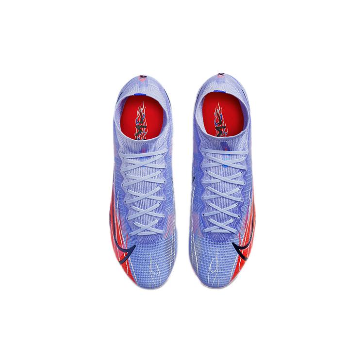 New Nike Mercurial Superfly 8 Fg Kylian Mbappe Flames Clear Sole DB2859-506