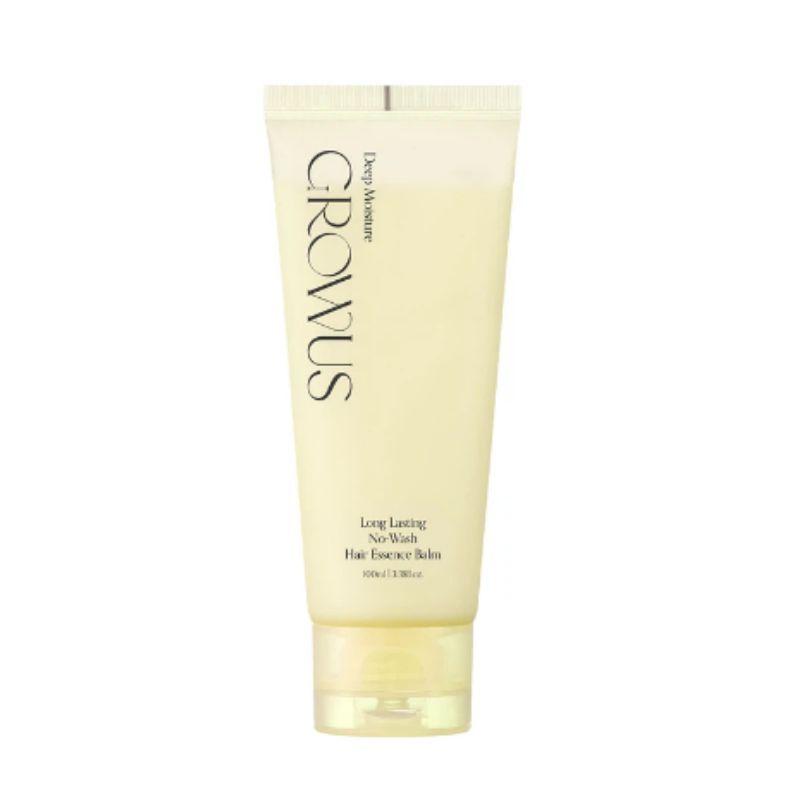 Growus Long-Lasting Deep Moisture No-Wash Hair Essence Balm 100ml – Leave-In Moisturizing Hair Treatment for Dry & Damaged Hair