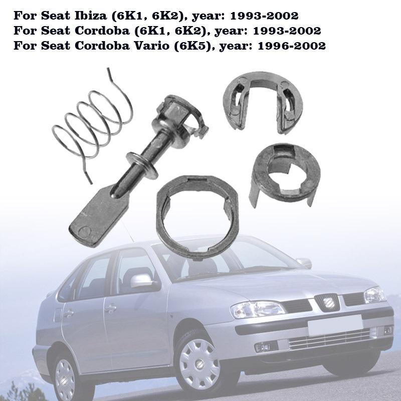 VORDERE LINKS RECHTS TÜR SCHLOSSZYLINDER REPARATURSATZ für SEAT CORDOBA IBIZA 6K1 CORDOBA 6K2 6K5 6K1 6K3837223A