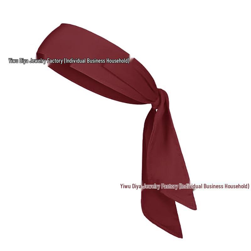Unisex Outdoor Quick-Dry Tennis Sweat-Absorbing Elastic Headband