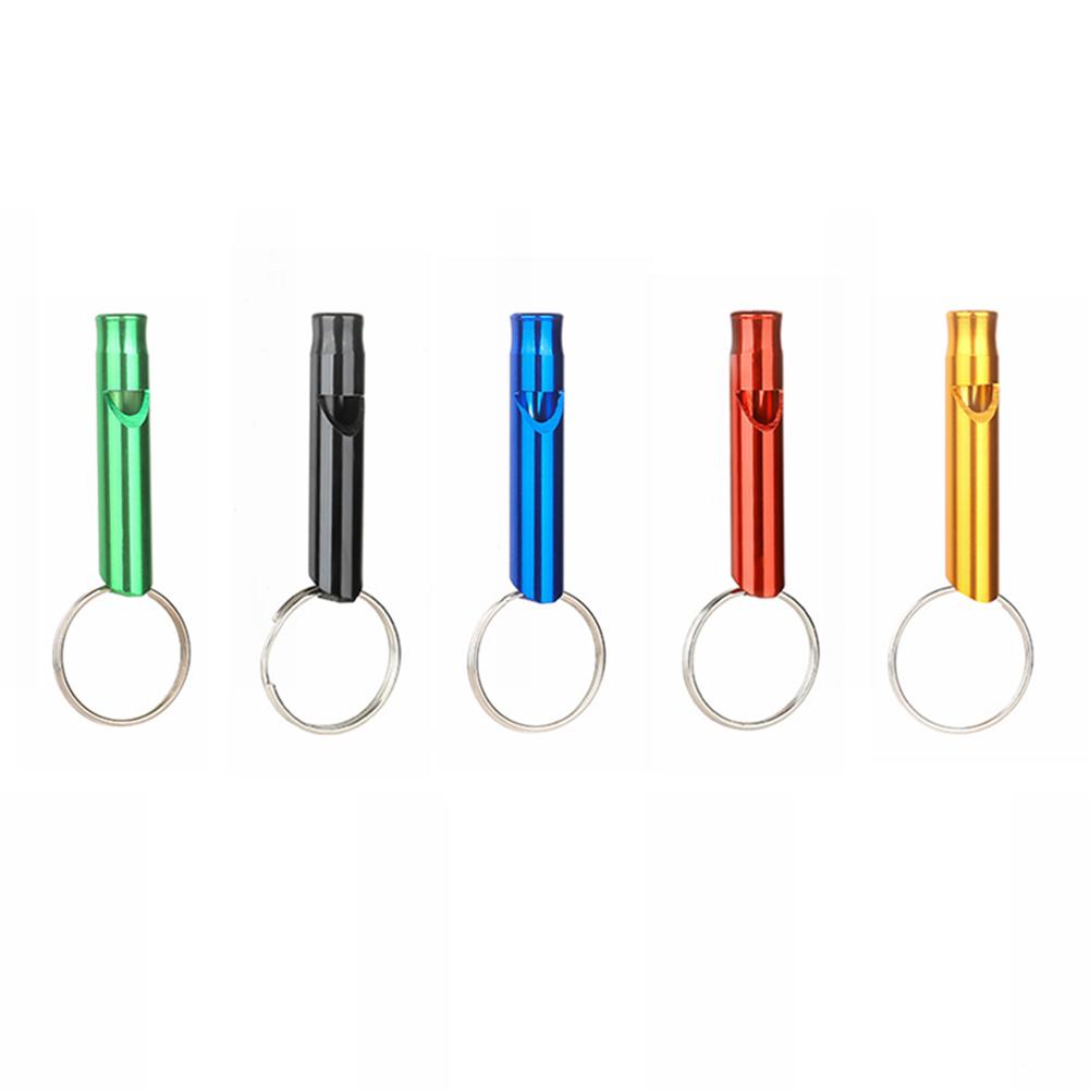 Fluier Metalic Supraviețuire în Aer Liber Fluier Multifuncțional Duraeble Alufer Fluier de Urgență pentru Sport pentru Camping Drumeții