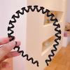 Hair Hoop Flower Ornament Lightweight Non-Slip Shiny Visual Effect Easy-wearing Decorative Resin Rhinestone Floral Style Soft Edge Hair Hoop for