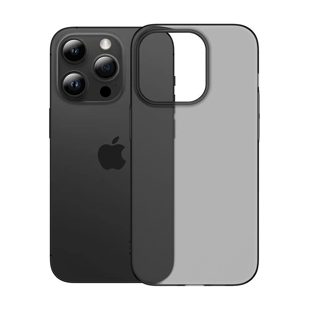 Applicable To IPhone16Promax Simple Matte PC Phone Case Apple 15Pro Ultra-thin Material Hard Case