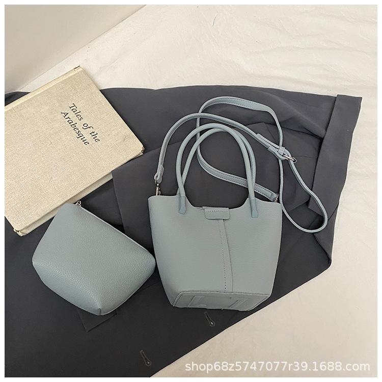 This Year's Popular Bucket Bag Women's Large-capacity 2025 New Foreign Casual Crossbody Handheld Mother and Child Bag