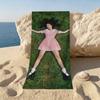 Singers O-Olivia R-Rodrigo Seem Pretty Sad for a Girl So In Love Beach Towel For Beaches Yoga Studios Gyms Hot Springs Swimming