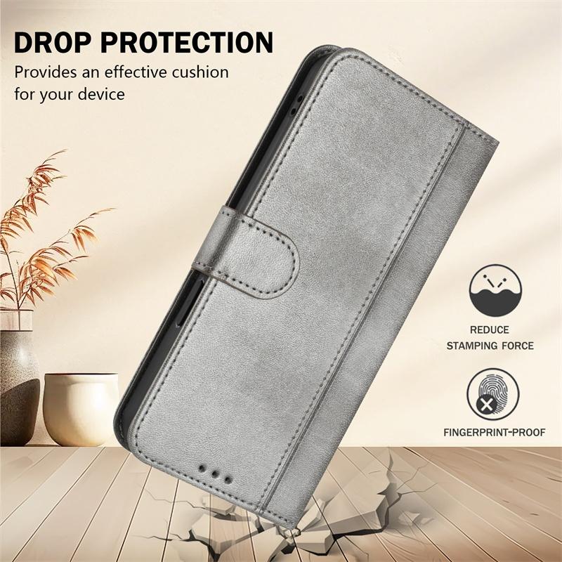 Casing For Infinix Note 40X 40 Pro Plus 50 Zero 20 30 2023 GT 20 KC 8 CC7 4G 5G Leather Wallet Pocket Card Slots Flip Case Cover