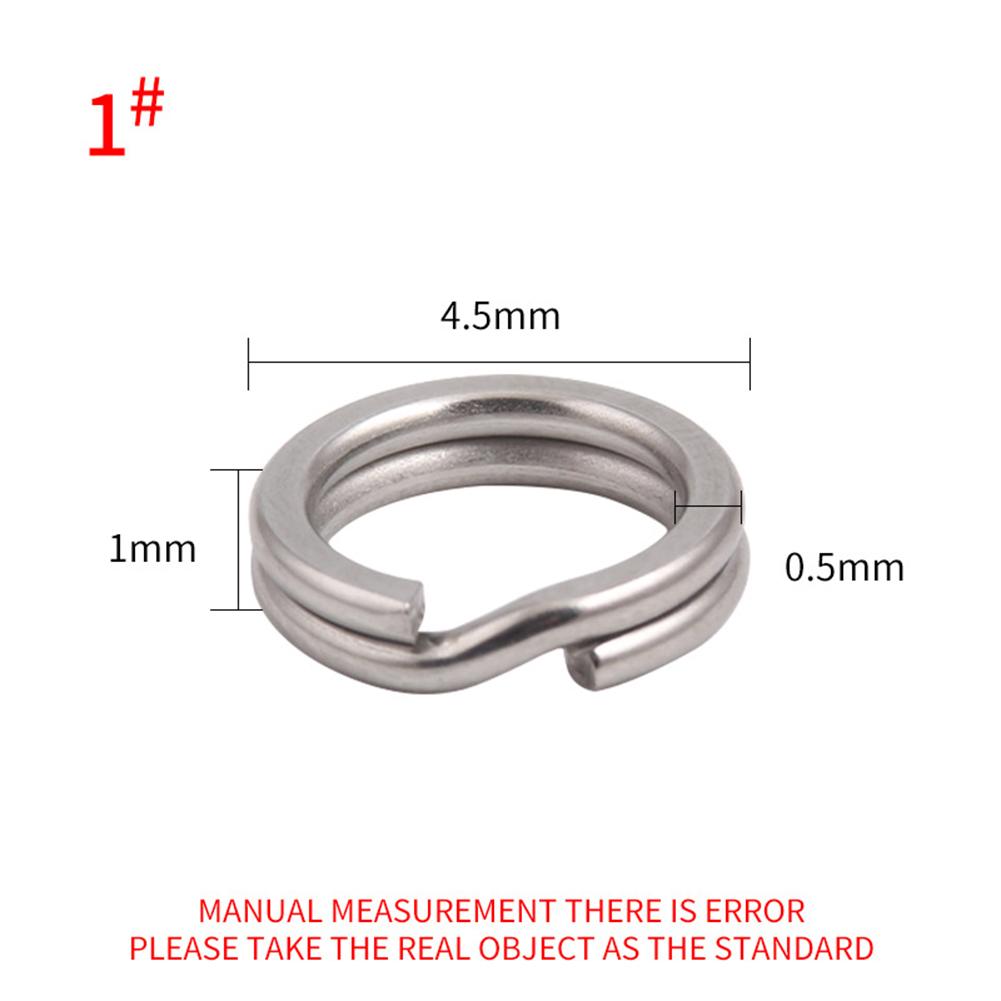 Portable Fishing Connector Split Ring Split Ring Accessories
