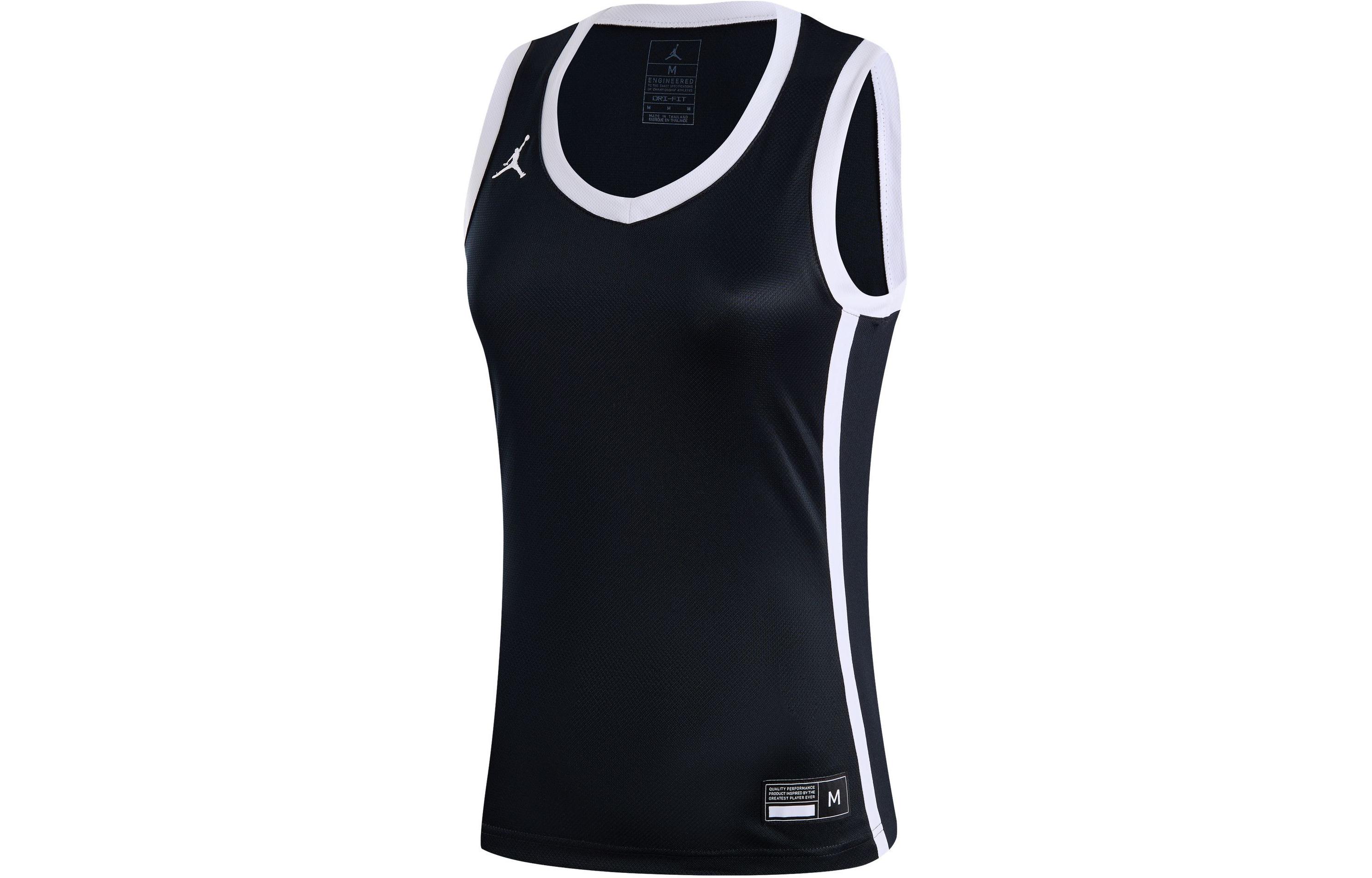 Jordan SS24 DRI FIT Basketball Jersey Women s Black HF1070-012 S