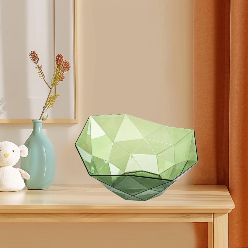 Decorative Fruit Bowl Countertop Tray Lightweight Table Centerpiece for Camping Versatile Stylish Decorative Bowl Snacks Tray