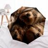 Yorkshire Terrier Pattern, Automatic Folding Umbrella, Portable and Foldable Design, 8 Ribs, a Christmas or Birthday Gift.