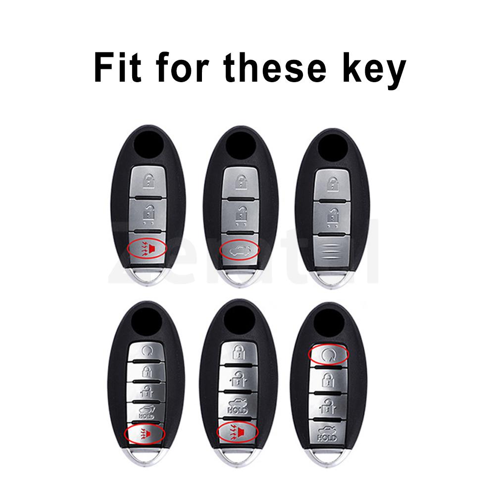 For Nissan Qashqai Juke J10 J11 X-Trail T32 T31 Kicks Tiida Pathfinder Note For Infiniti Tpu Car Remote Key Cover Case Shell Fob