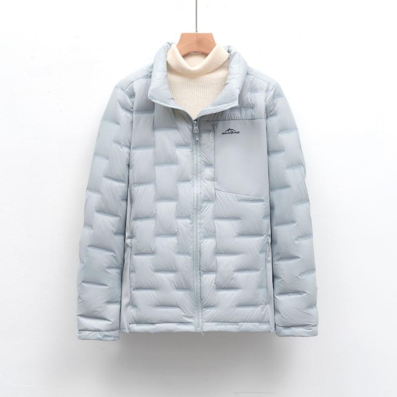 Outdoor light down jacket women's autumn and winter short stand-up collar warm top jacket