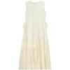 Elegant Lace Embroidery Tea Dress